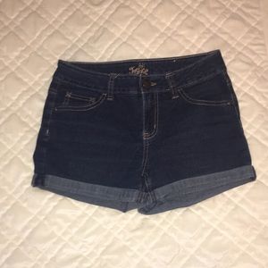 Justice jean shorts